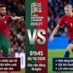 Nhận định bóng đá Bồ Đào Nha vs Na Uy lúc 01h45 ngày 05/10 giải UEFA Nations League 2026/27 - TieuLamTV.