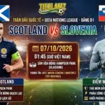 Ảnh bìa nhận định bóng đá trận Scotland vs Slovenia tại UEFA Nations League trên TieuLamTV